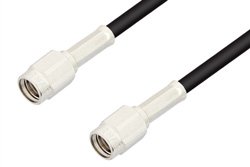 SSMA Male to SSMA Male Cable 12 Inch Length Using RG174 Coax