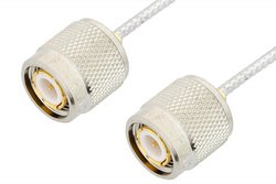 TNC Male to TNC Male Cable 48 Inch Length Using PE-SR405FL Coax