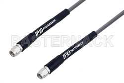 3.5mm Male to 3.5mm Male Test Cable 48 Inch Length Using PE-P160 Coax, RoHS