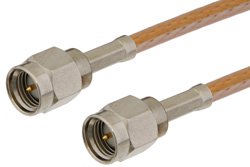 SMA Male to SMA Male Cable 60 Inch Length Using RG316-DS Coax