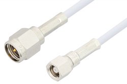 SMA Male to SMC Plug Cable Using RG188 Coax, RoHS