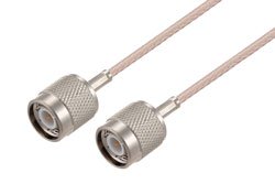 TNC Male to TNC Male Cable Using RG316 Coax, RoHS
