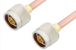N Male to N Male Cable Using RG401 Coax, RoHS