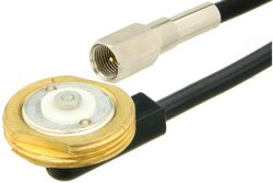 FME Plug to NMO Mount Connector Cable 180 Inch Length Using RG58 Coax