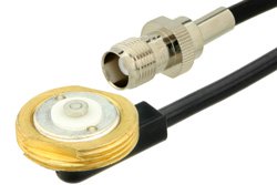 TNC Female to NMO Mount Connector Cable Using RG58 Coax