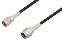 SMA Male to Reverse Polarity SMA Male Cable Using PE-C100-LSZH Coax
