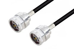 N Male to N Male Cable Using PE-C195 Coax, RoHS