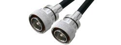 7/16 DIN Male to 7/16 DIN Male Cable 72 Inch Length Using PE-C240 Coax