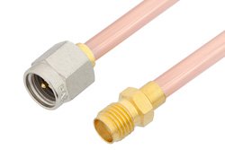SMA Male to SMA Female Cable Using RG402 Coax