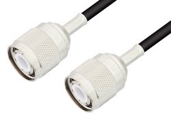 HN Male to HN Male Cable Using RG58 Coax