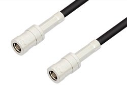 SMB Plug to SMB Plug Cable 36 Inch Length Using RG174 Coax