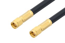 SMA Male to SMA Male Cable Using PE-C240 Coax