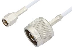 SMA Male to N Male Cable Using RG188 Coax