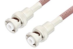 MHV Male to MHV Male Cable Using RG142 Coax