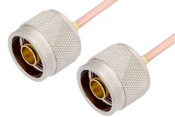 N Male to N Male Cable Using RG405 Coax