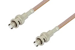 SHV Plug to SHV Plug Cable 60 Inch Length Using PE-P195 Coax