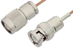 TNC Male to BNC Male Cable Using RG178 Coax