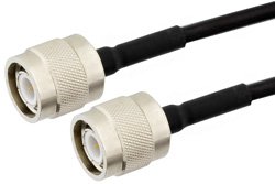 TNC Male to TNC Male Cable Using PE-SR405FLJ Coax