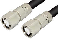 LC Male to LC Male Cable 60 Inch Length Using RG218 Coax, RoHS