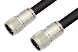 N Male to N Male Cable Using RG217 Coax , LF Solder