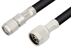 N Male to TNC Male Cable Using LMR-400 Coax
