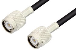 TNC Male to TNC Male Cable 60 Inch Length Using LMR-195 Coax