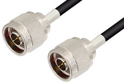 N Male to N Male Cable Using LMR-240 Coax