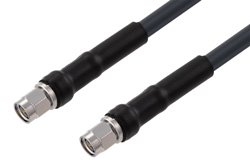 SMA Male to SMA Male Cable Using LMR-240 Coax And Times Connectors