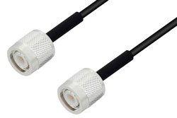 TNC Male to TNC Male Cable Using LMR-100 Coax And Times Connectors