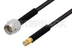 2.92mm Male to SMP Female Cable 12 Inch Length Using PE-SR405FLJ Coax, LF Solder, RoHS