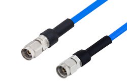 2.4mm Male to 2.92mm Male Cable 100 cm Length Using PE-P086 Coax