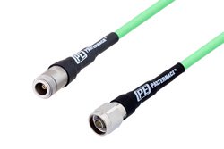 N Male to N Female Low Loss Test Cable 100 cm Length Using PE-P300LL Coax, RoHS