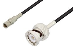 10-32 Male to BNC Male Cable Using RG174 Coax