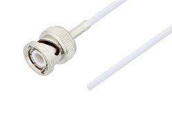 BNC Male to Straight Cut Lead Cable 39.37 Inch Length Using RG188 Coax