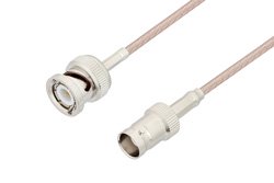 BNC Male to BNC Female Cable Using 75 Ohm RG179 Coax
