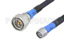Handheld RF Analyzer Rugged Phase Stable Cable N Male to 7/16 DIN Male Cable 144 Inch Length Using PE-FF430 Coax, RoHS