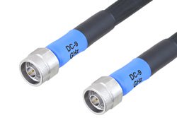 Handheld RF Analyzer Rugged Phase Stable Cable N Male to N Male Cable 60 Inch Length Using PE-FF430 Coax, RoHS
