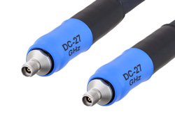 Handheld RF Analyzer Rugged Phase Stable Cable 3.5mm Female to 3.5mm Female Cable 100 cm Length Using PE-FF430 Coax, RoHS