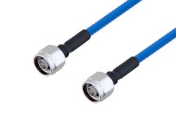 N Male to N Male Cable Using SPP-250-LLPL Coax