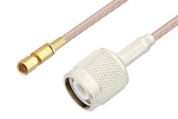 SSMC Plug to TNC Male Cable 18 Inch Length Using RG316 Coax