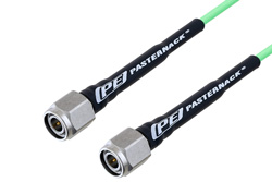 TNC Male to TNC Male Low Loss Cable 36 Inch Length Using PE-P160LL Coax