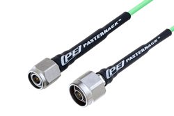 N Male to TNC Male Low Loss Cable 150 CM Length Using PE-P160LL Coax