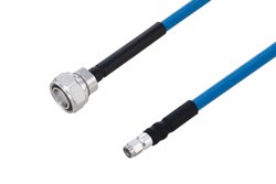 Plenum 4.3-10 Male to SMA Male Low PIM Cable 36 Inch Length Using SPP-250-LLPL Coax Using Times Microwave Parts