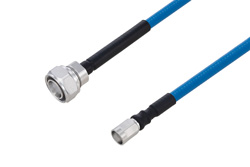 Plenum 4.3-10 Male to NEX10 Male Low PIM Cable 200 cm Length Using SPP-250-LLPL Coax Using Times Microwave Parts