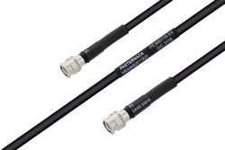 MIL-DTL-17 SMA Male to SMA Male Cable Using M17/183-00001 Coax