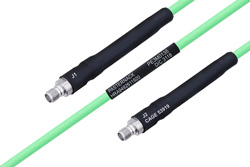 温度预处理型低损耗电缆组件，SMA母头转SMA母头，使用PE-P142LL同轴电缆