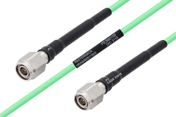 温度预处理型低损耗电缆组件，TNC公头转TNC公头，使用PE-P142LL同轴电缆