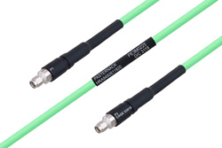 温度预处理型低损耗电缆组件，SMA公头转SMA公头，使用PE-P300LL同轴电缆