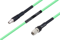温度预处理型低损耗电缆组件，SMA公头转TNC公头，使用PE-P300LL同轴电缆