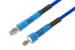 PE-TC195 Series Phase Stable Test Cable SMA Male to SMA Female to 18 GHz 24 Inch Length ,RoHS